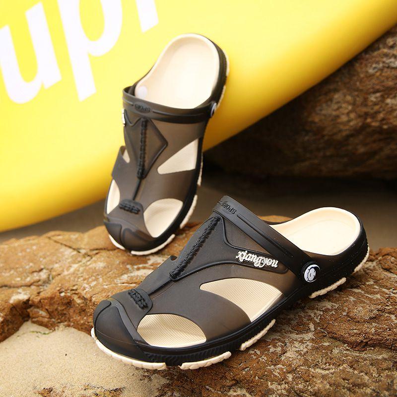 Versatile Mens Flip Flops Sandals Rubber Casual Men Shoes Summer Fashion Beach Slippers