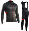 Bike Cycling Clothing Long-sleeved Suit Spring and Uick-drying  Road Bike Cycling Pants Equipment 2026 Autumn Velvet Thin Cycling Clothing Suit