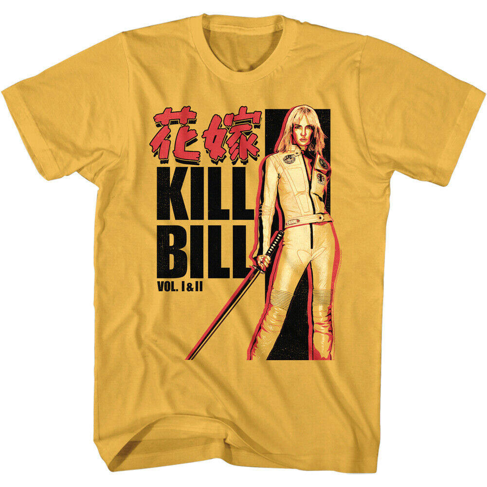 2003 Kill Bill Die Braut, Ein Lässiges T-Shirt Luxuriöse Bandmarke für Männer und Frauen