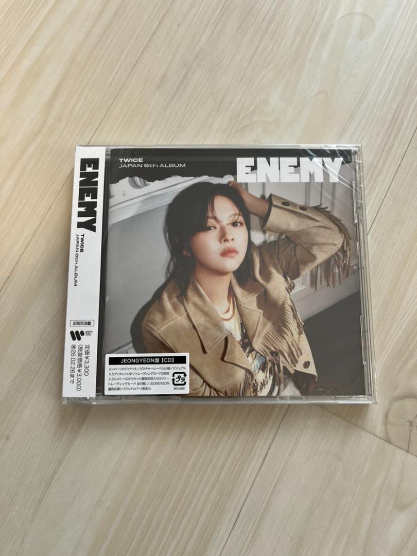

[USED] TWICE ENEMY Jeongyeon CD FC Solo ONCE