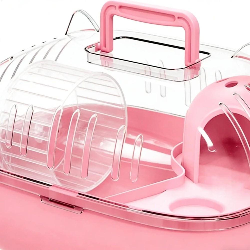 Large Space Travel Hamster Cage Double Layer Hamster Habitat Small Pet Carrier  Picnic