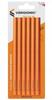 Set of 12 construction pencils 18cm carpentry