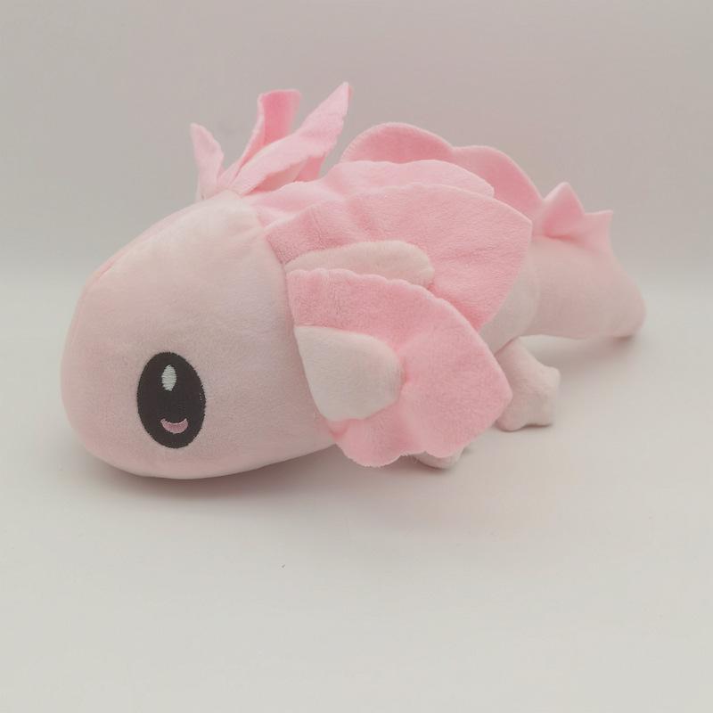 Очаровательная мультяшная плюшевая игрушка аксолотля 35cm, 130g розовый