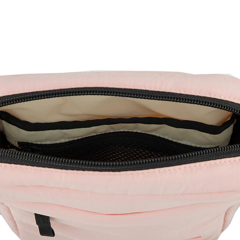 The North Face 6L Leichte Tragbare Reißverschluss Kleine Quadratische Umhängetasche Crossbody Tasche Outdoor Tasche Damen Taschen Nylon Kirschblüten-Rosa 3VXQ-YXK
