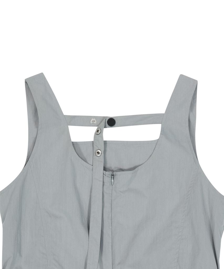 Off Grid Nylon Cargo One-Piece - Grey