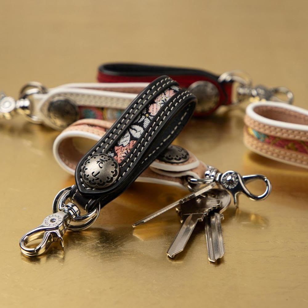 Hanayama Keychain Motorcycle Accessories [Degner] K-70K (Kyoto Sakura-Red)