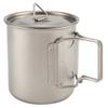 420ML Durable Reinem Titan Wasser Kaffee Bier Tasse Drinkware Becher für Hause