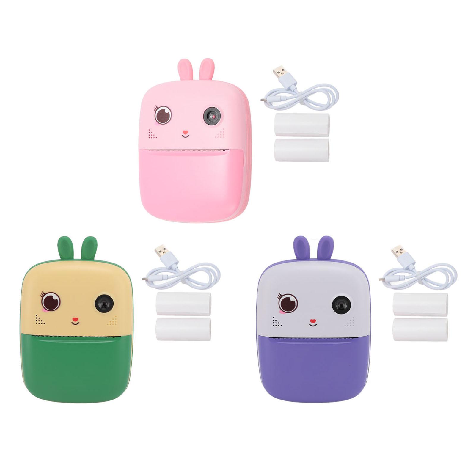 

2,4-дюймовая детская камера с разрешением 48 Мп, 1080P HD, фронтальная и задняя камеры, 1800 мАч, мультипликационная цифровая камера V Roseate