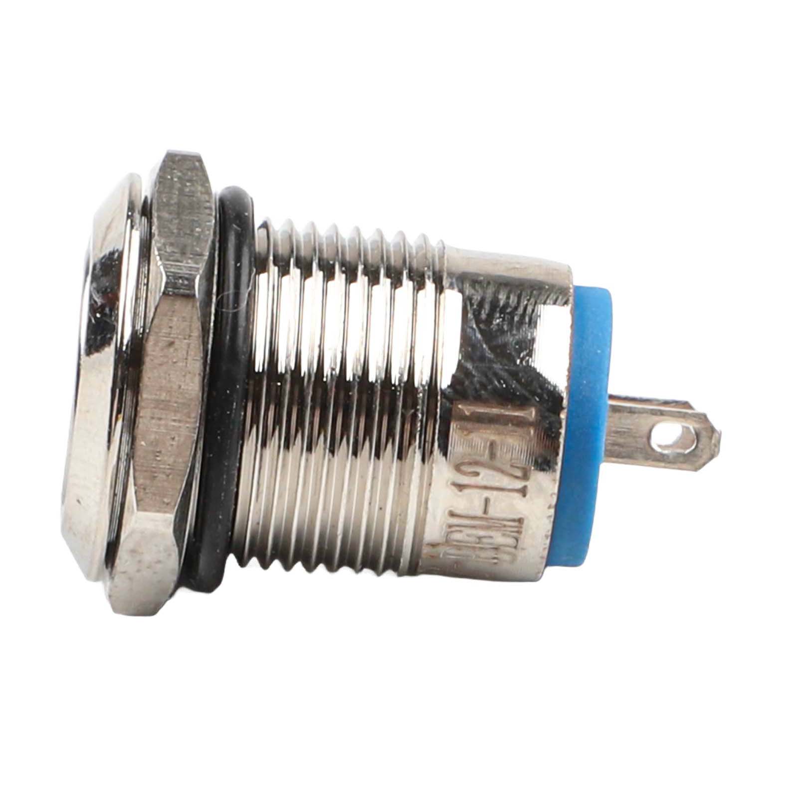 Metal Push Button Switch DIY Latching 12mm Button Power Push Reset Switch Car Modification Host Buttons Relays China Mainland