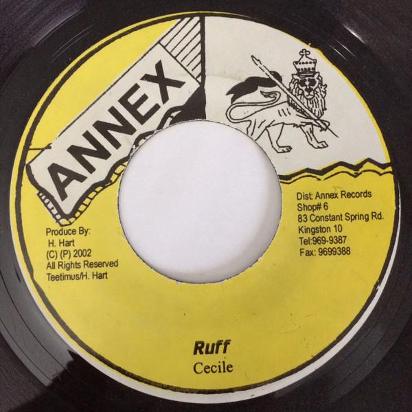 

7inch Record CE CILE - Ruff NONE Annex 2002 Jamaica Reggae, Ska & Dub Used