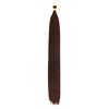 Long Straight Bulk Hair Synthetic 22 Inch Bone Straight Braiding Hair Crochet Braids for Black Woman
