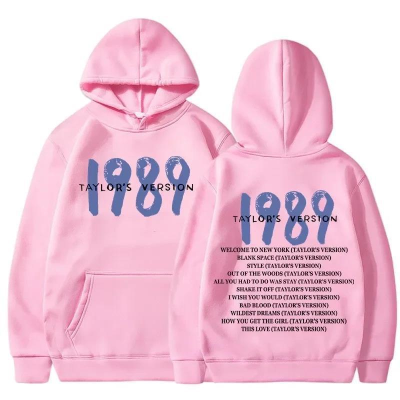 Taylor Swift 1989 Mikina Pánská Dámská Volný Střih Pulovr Mikina Ležérní Streetwear Dospívající