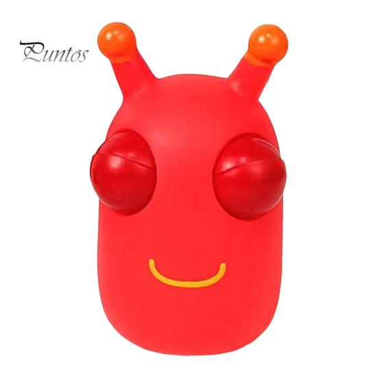 

Игрушка-капустница с выскакивающими глазами, снятие стресса, цветная гусеница, сжимающая щипок, сенсорная игрушка для детей, подростков и взрослых, мягкий мяч для снятия стресса, животное-фиджет красный
