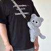 Soft Siamese Cat Shoulder Bag Stuffed Animal Plush Toy Backpack  Birthday Gifts