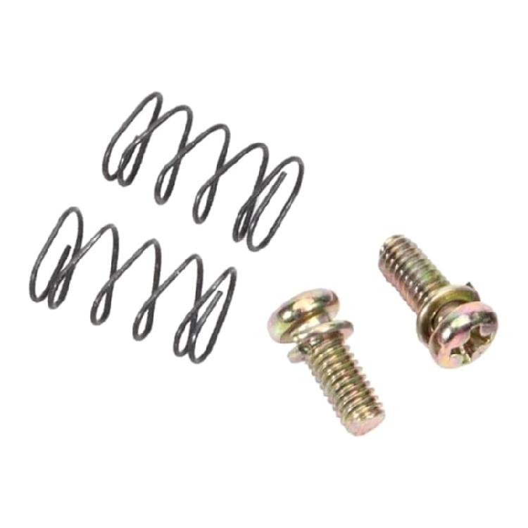 Boat Outboard Carbon Brush Replacement Kit for Trim Motor Maintenance, Service Set with Copper Leads Screws and Listed 115 130 150 Fitment