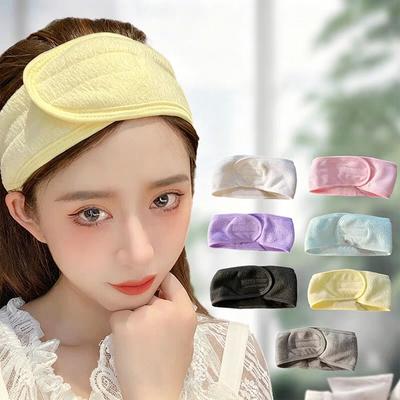 Stretchable Towel Headband Adjustable Hair Band New Head Wrap  Face Wash
