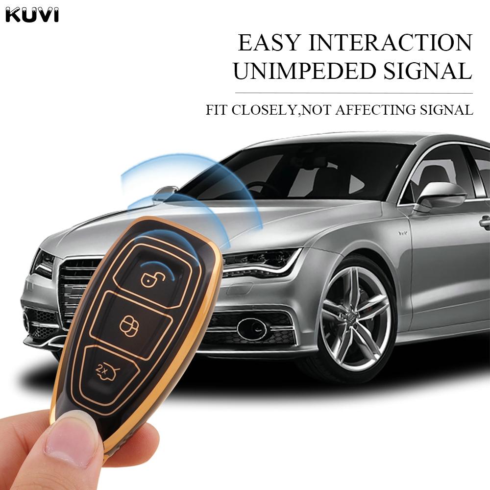 Neue TPU Smart Key Hülle für Ford Focus 3 4 St Mondeo Mk3 Mk4 Fiesta Fusion Kuga Ecosport Schutz Fob Zubehör