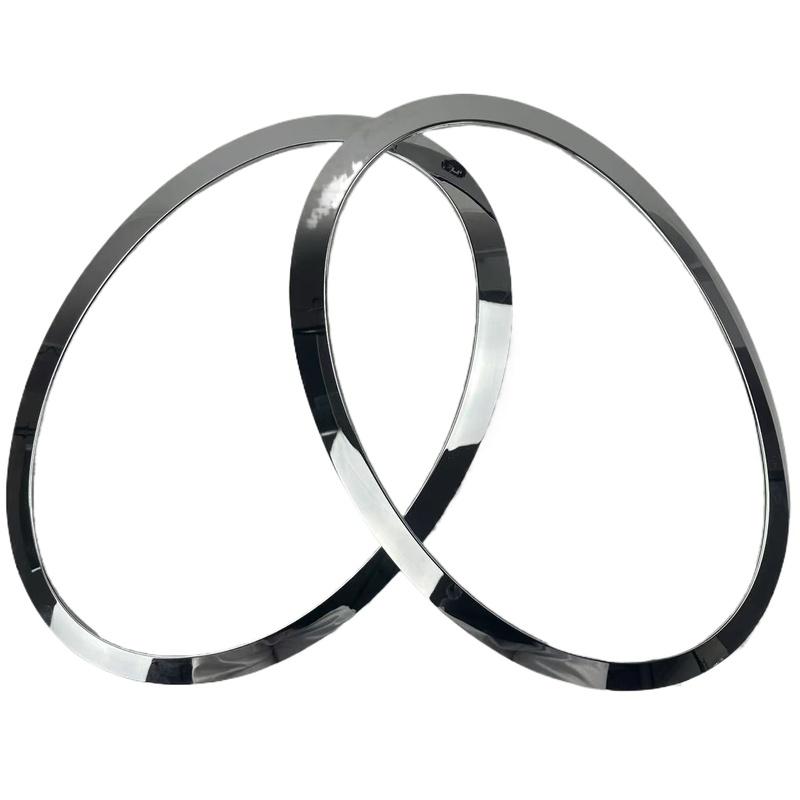 

2 pcs 51137300631 51137300632 MINI COOPER Left & Right Headlight Trim Chrome Surround Ring 2014-2021 F55 F56 F57 51137300631