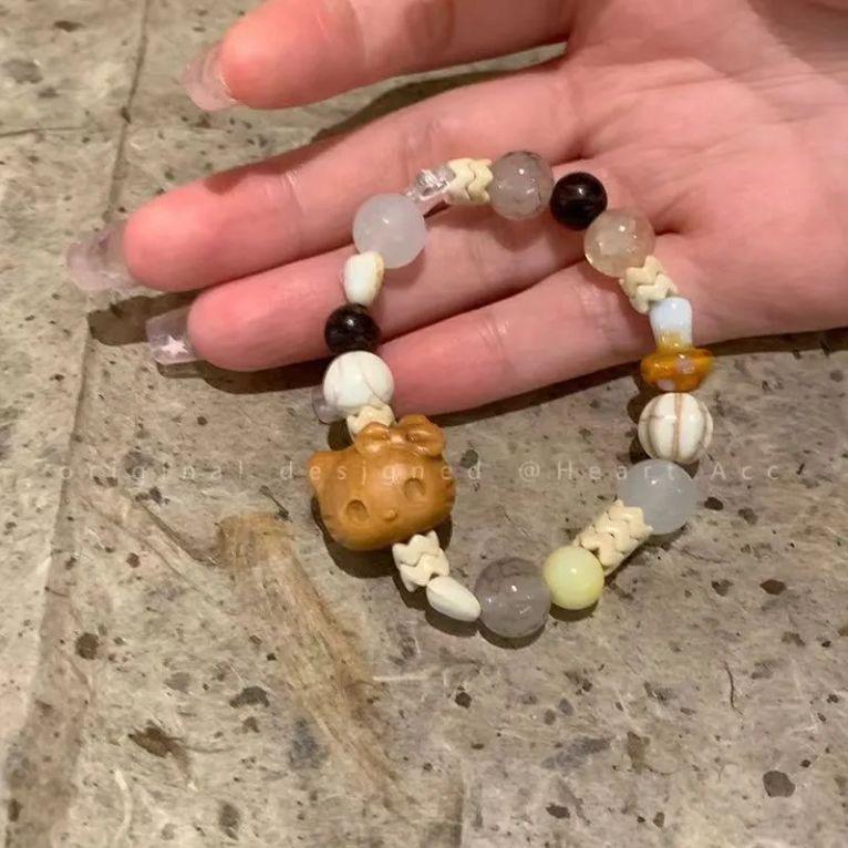 

Elegant Multi-Layered Beaded Women s Bracelet - Chinese National Style, Luxurious & Exquisite, Trendy High-End Design