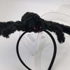 Lightweight Spider Headband Flexible Halloween Head Hoop Plush Hairband  Masquerade