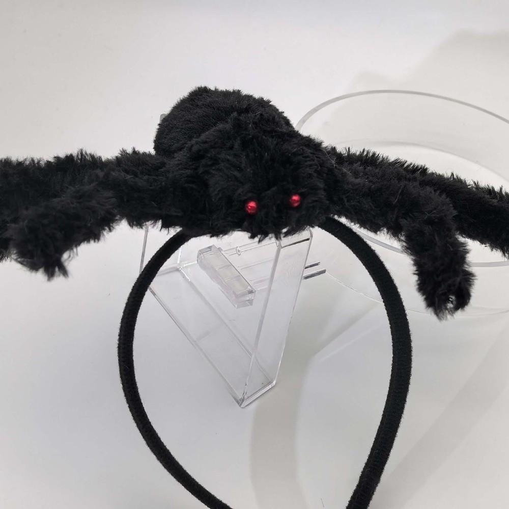 Lightweight Spider Headband Flexible Halloween Head Hoop Plush Hairband Masquerade