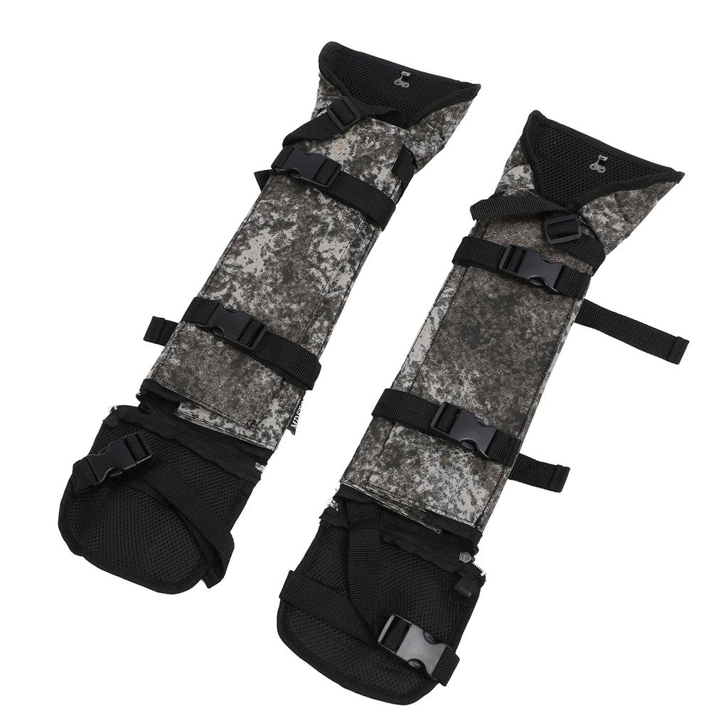 2 Stück Schlangengamaschen Wasserabweisend Verstellbar 600D Oxford-Gewebe Schlangenbeinlinge für Garten Outdoor Sk