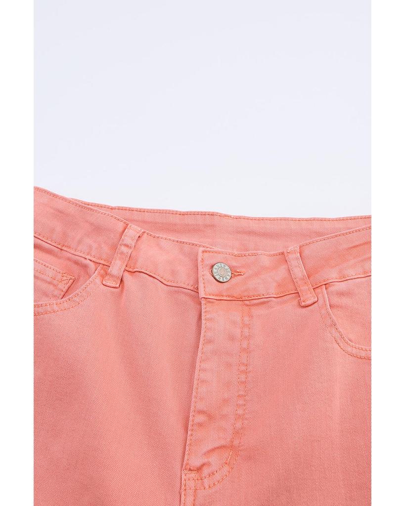 Azura Exchange Blugi rupți cu buzunare pe picior drept