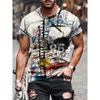 Visual Illusion 3D Print T Shirt Mens Designer Clothes Summer Women Casual Street Short Sleeve Tops Funny Oversized Kids Tees