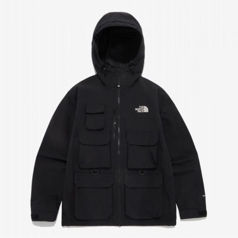 

North Face Store Genuine North Face The North Face Men S Storage Waterproof Jacket Nj2hq56a Blk 1798055 095(M)