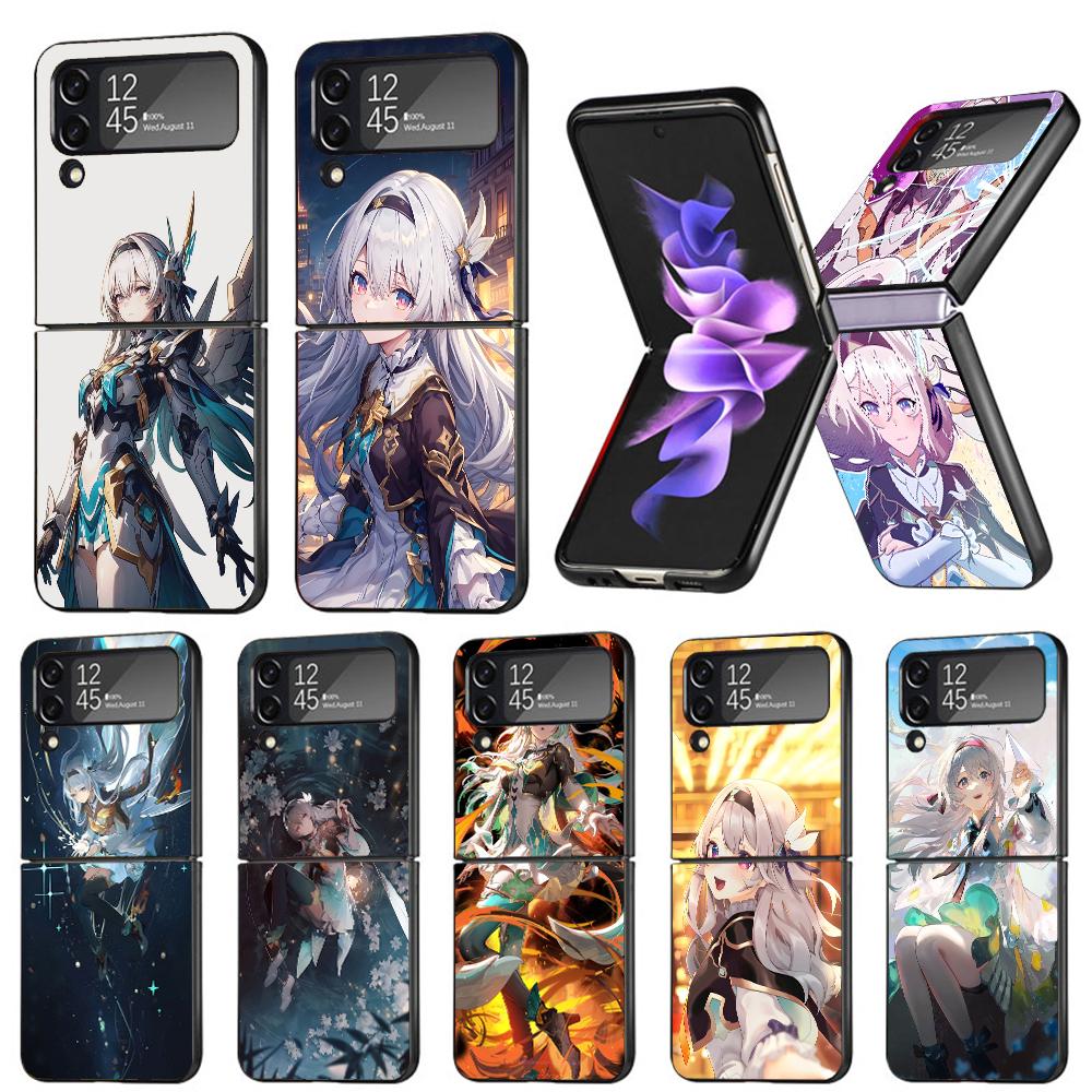 Honkai Star Rail Firefly Phone Case For Samsung Galaxy Z Flip7 Flip6 5G Flip5 Flip4 Flip3 ZFlip 7 6 3 4 5 Shockproof Back Cover