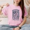 Oyster Club Unisex Graphic T Shirts Casual Seafood Lover Maritime Living Beach Gift for Him Her Foodie Shellfish Cotton Tops