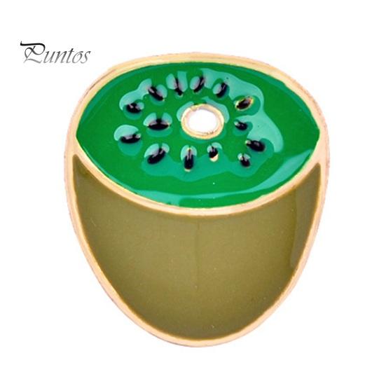 Öltropfende Cartoon-Frucht-Brosche, niedliche Emaille, Erdbeere, Orange, Ananas, Wassermelone, Kiwis, Form, Hut, Tasche, Kleidung, Anstecknadel, Modeschmuck, Geschenk