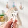 Plastic Suction Mount Clips For Kitchen And Office Storage Small Organizer Item