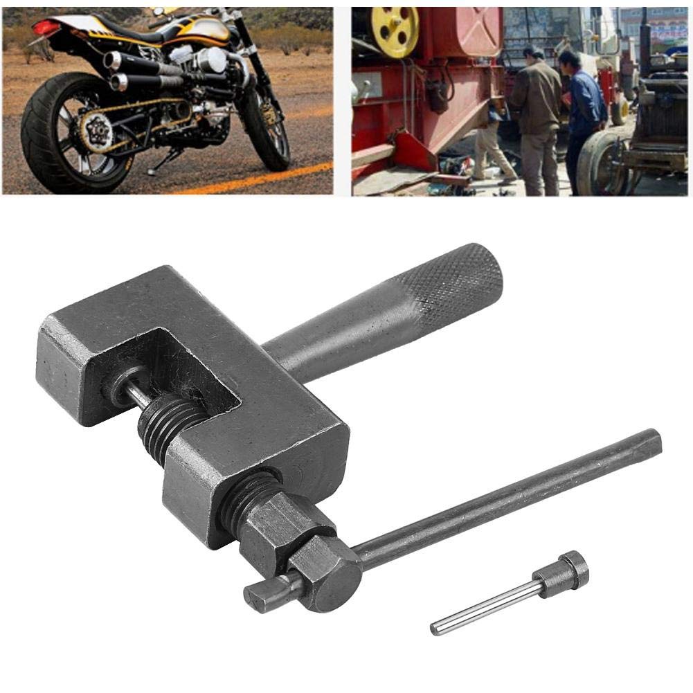 Qiilu Bicycle Motorcycle Chain Cutter Motorcycle Chain Breaker Alloy Steel High Strength Durable Durable Free 420/428/520/525/528/530 Chain Cutting