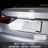 Universal Car Plate Holder for US Canada Front Rear Licence Plate Holder Rustproof Auto Registration Frame for Cars Trucks SUV