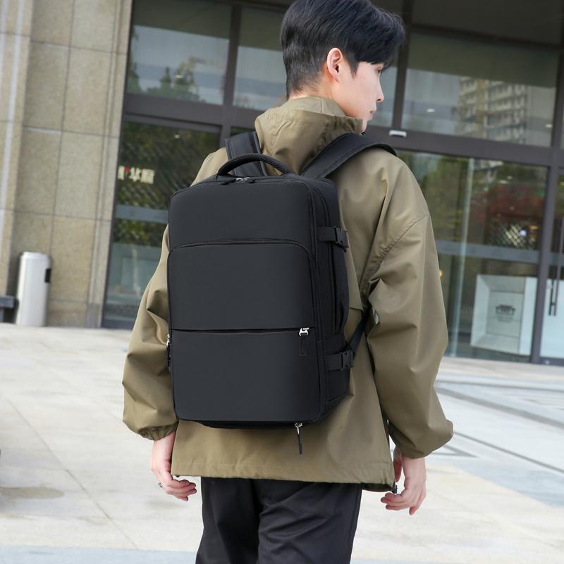 Business Travel Backpack Slim Laptop Hand Luggage with USB Charging Port Men's & Women's Cabin Bag for Work Trips