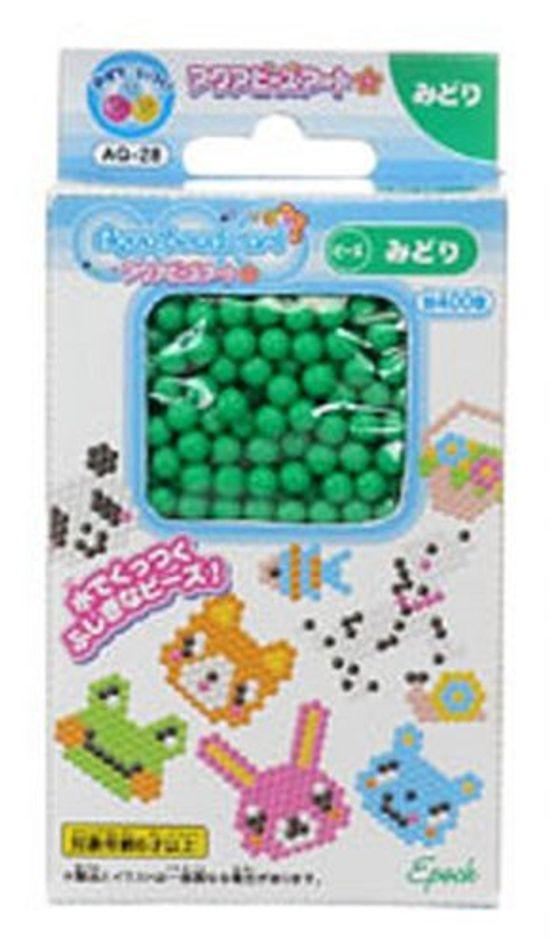 

Aqua beads art green