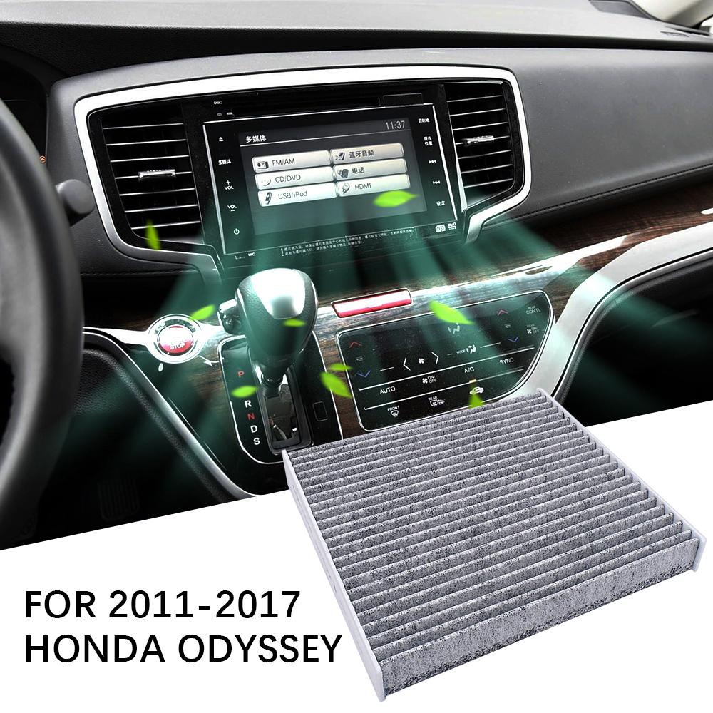 Car Engine Air Cleaner Flow Filter Set For Honda Odyssey 2011 2012 2013 2014 2015 2016 2017 17220RV0A00 80292SDAA01 Accessories