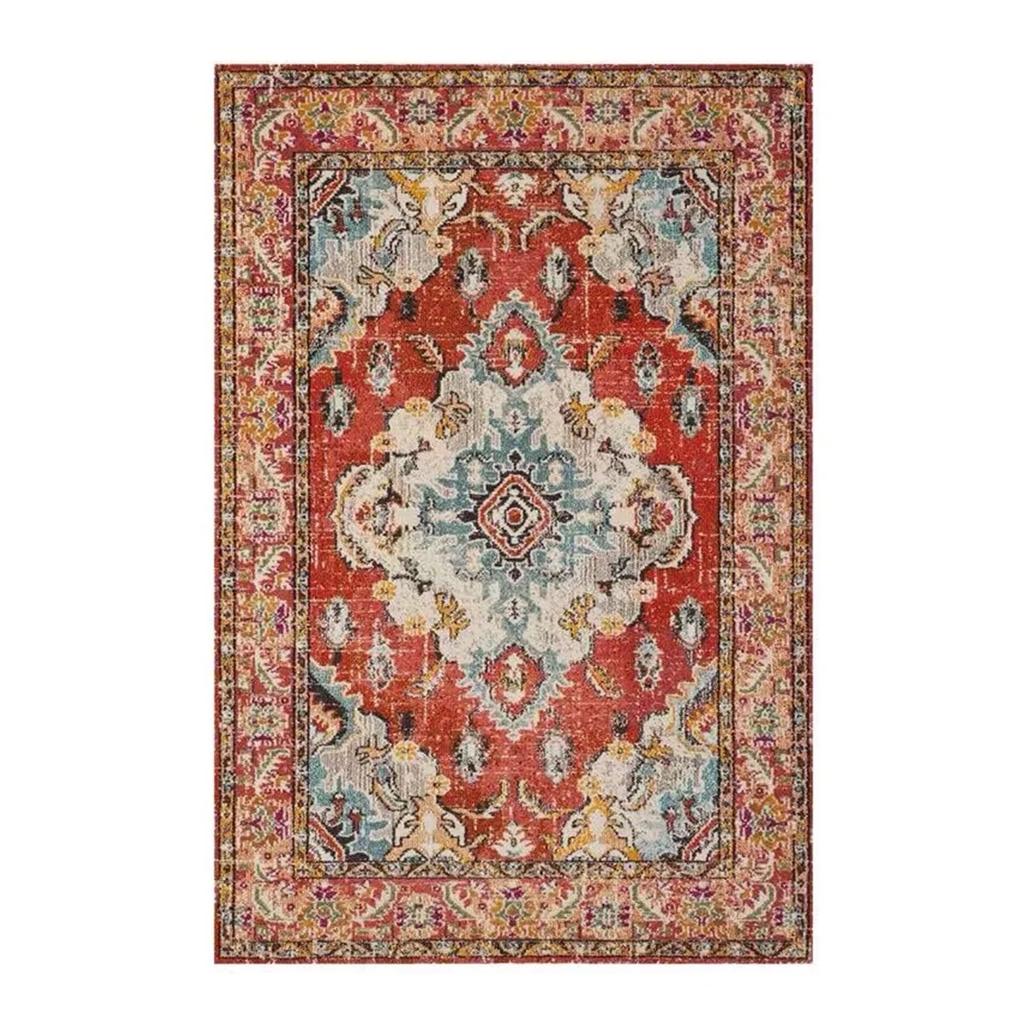 Cartoon Game-Themed Area Rug – Non-Slip Kids Room Floor Mat for Bedroom & Living Room, Soft Play Carpet