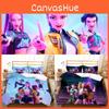 Kpop Hunters Demon Digital Print Duvet Cover Pillowcase Set Bedroom Bedding