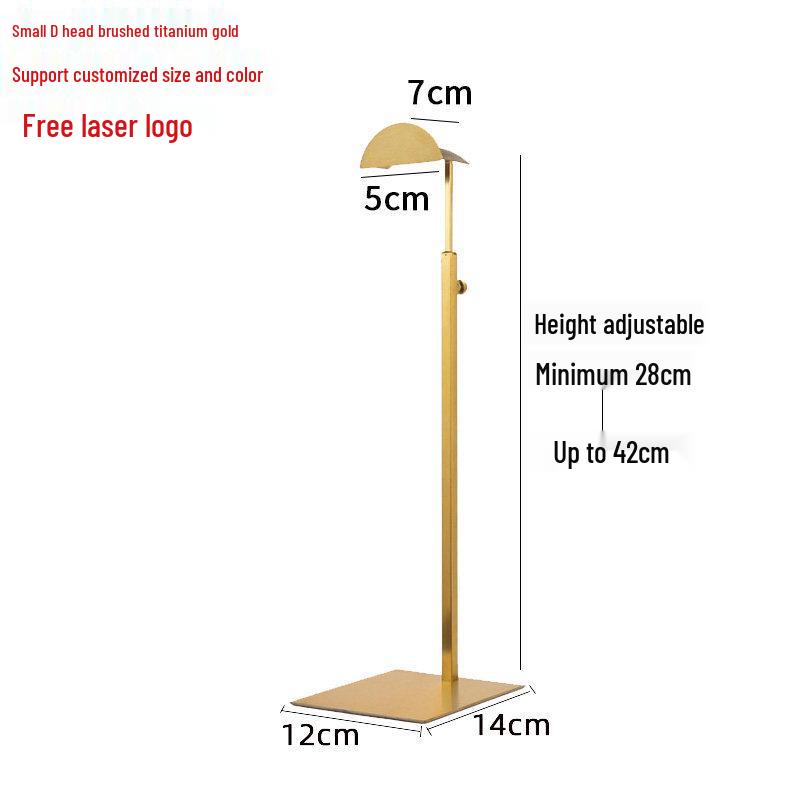 Stainless Steel Handbag Display Stand and Hanger for Tote Bags