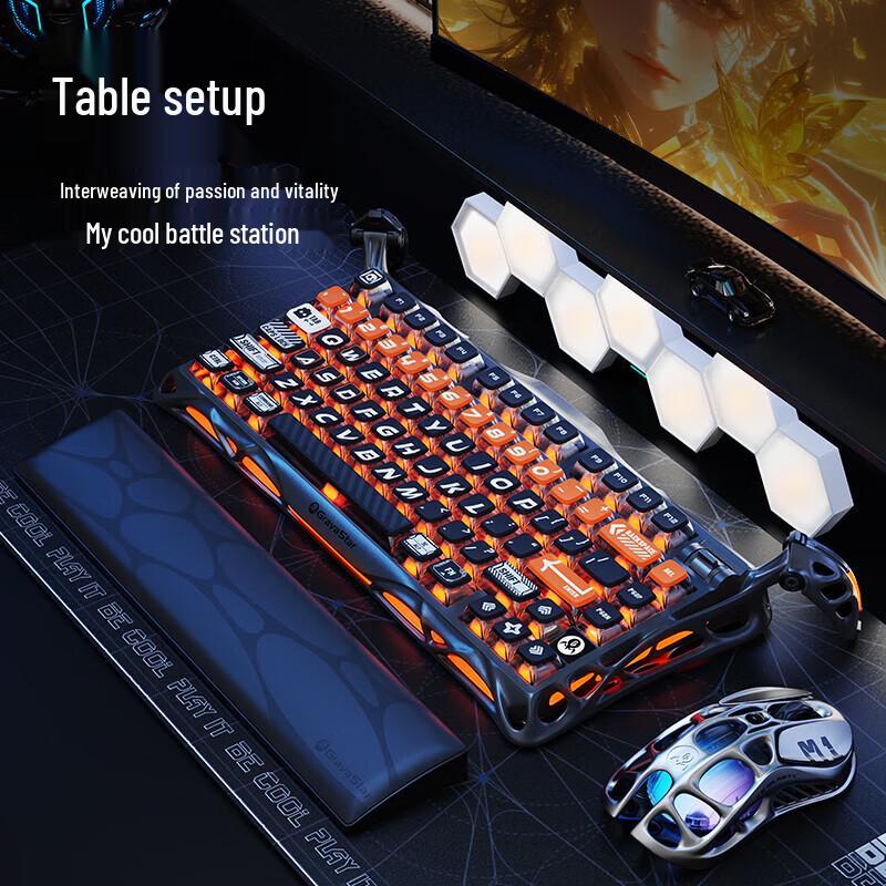 GravaStar GS K1 PRO 75% Tri-Mode Mechanical Keyboard