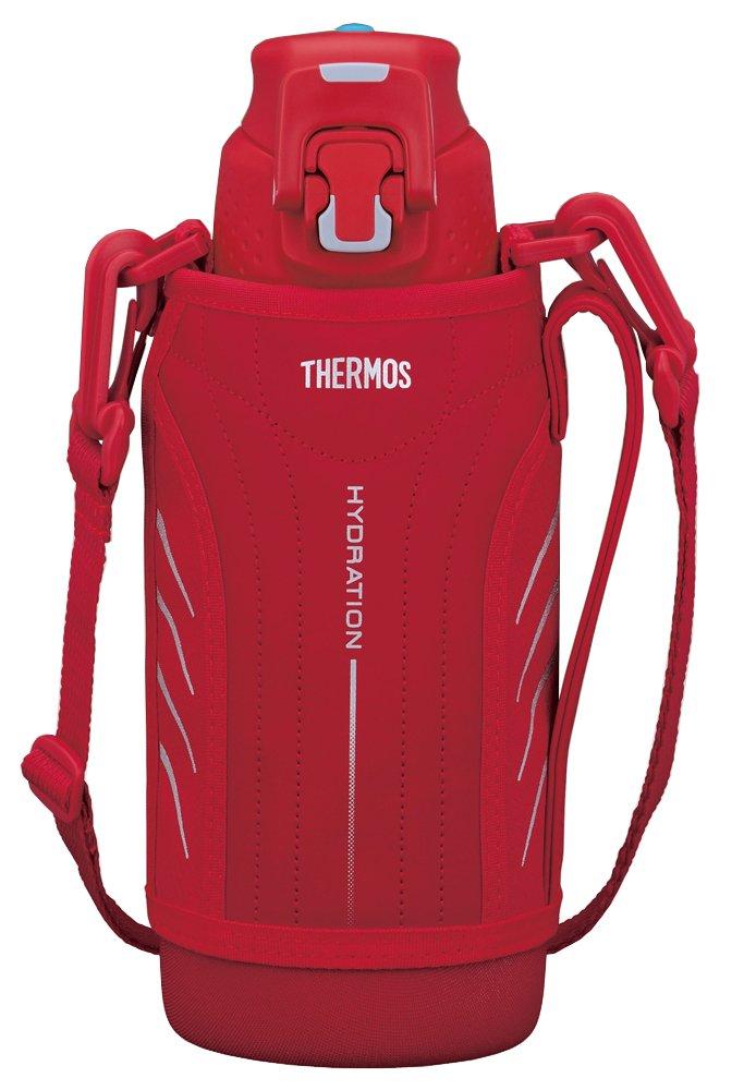 Thermos Vacuum Insulated Sports Bottle, 0.8L, Red, FFZ-800F R