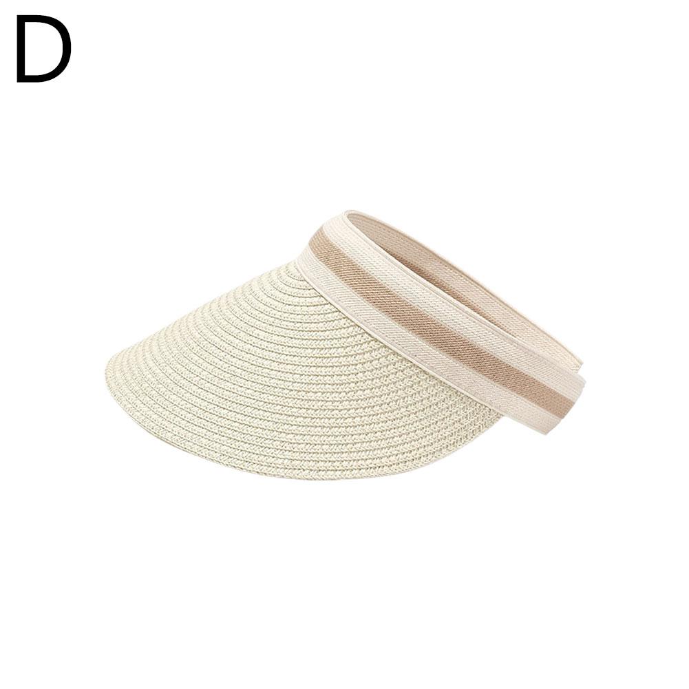 Womens Sun Hat Wide Brim Breathable Plus Wide Peaked Cap For UV Protection 50+ Empty Top Sun Hat For Hiking Beach Outdoor Riding