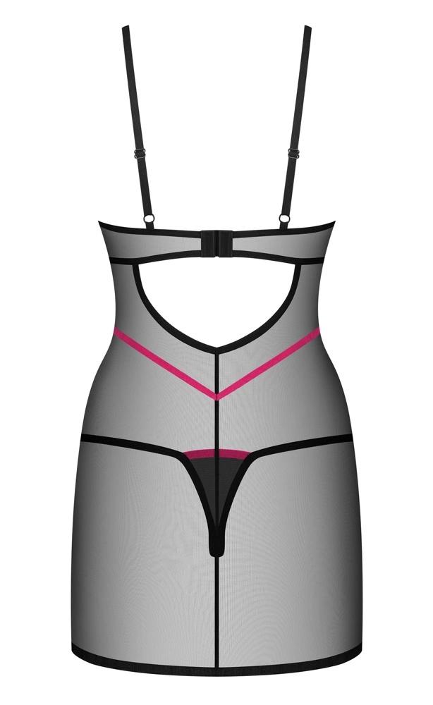 Obsessive - Sexy 2-Piece Lingerie Set Black Novenes XS/S