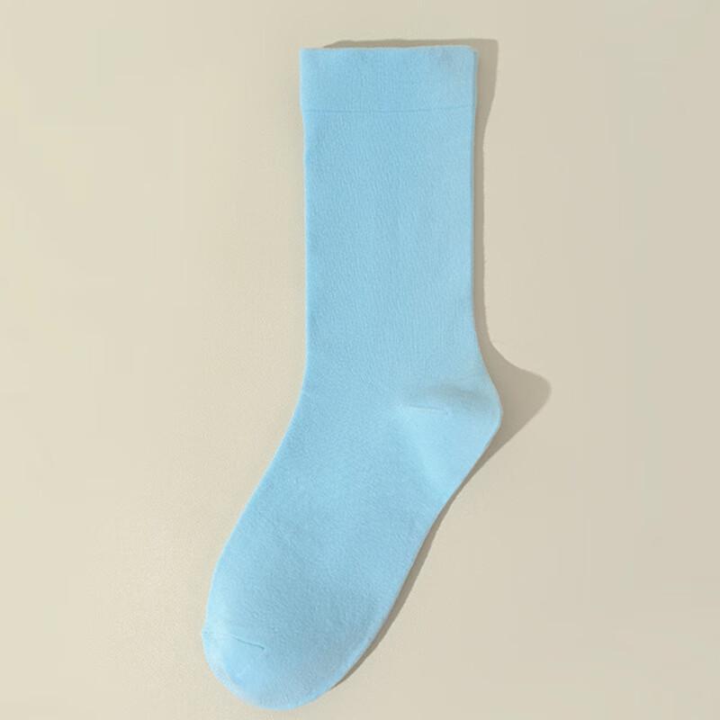 Yishanyisi Women s Pure Cotton Mid-Calf Socks (5 Pairs)