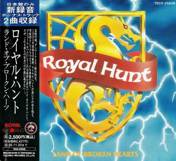 

CD ROYAL HUNT - Land Of Broken Hearts TECX25628 ROYAL 1993 Japan Metal Used