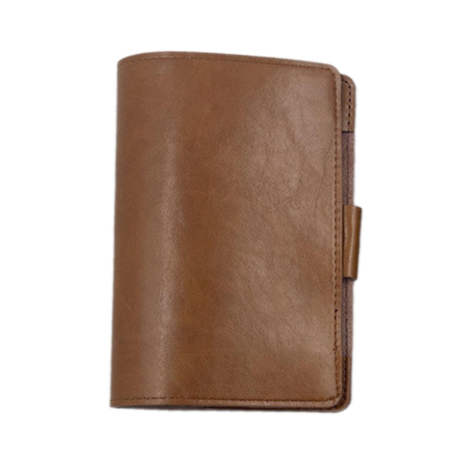 

Golf Scorecard Holder, Golf Score Cards Holder, PU Leather, Scorecard, for Game, Golfer Rounds Notes коричневый