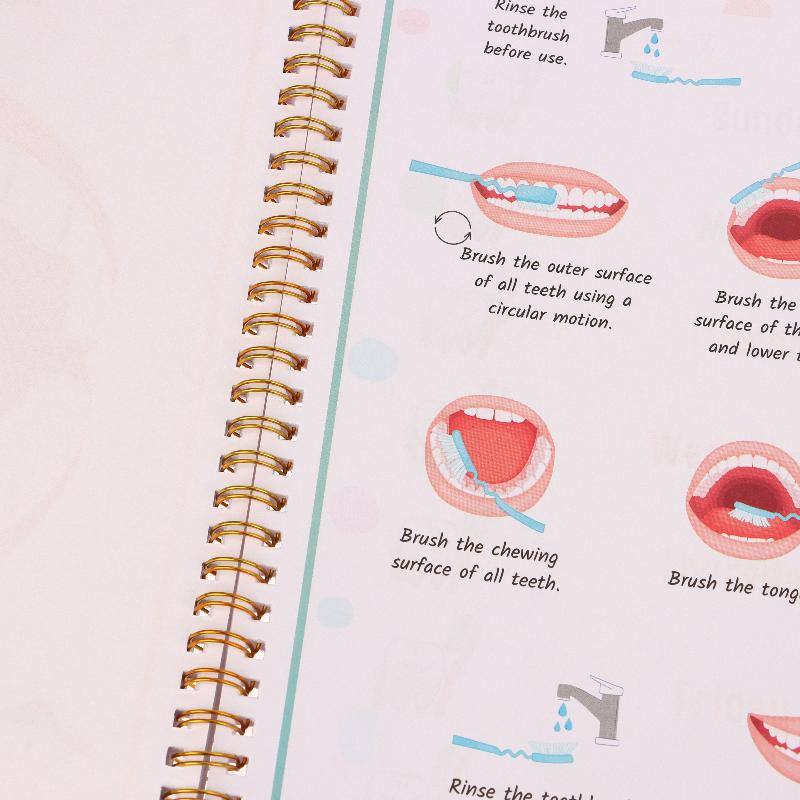 Creative Human Anatomy Busy Book Children'S Fun Learning Picture Album With Illustration Learning Planner