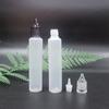 30/50/100 Adet 30ml LDPE Plastik Enjeksiyon Şişesi Taşınabilir Kalem Şeffaf Kristal Tek Boynuzlu At Kapaklı Elektronik Damla Yağı Saklama Şişeleri 4
